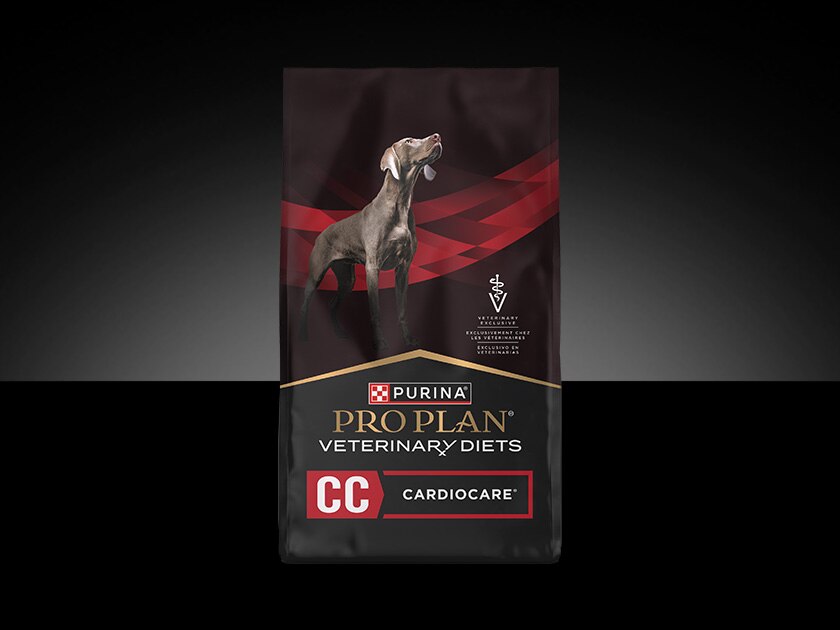 Pro Plan Veterinary Diets CC Cardiocare dry canine formula.